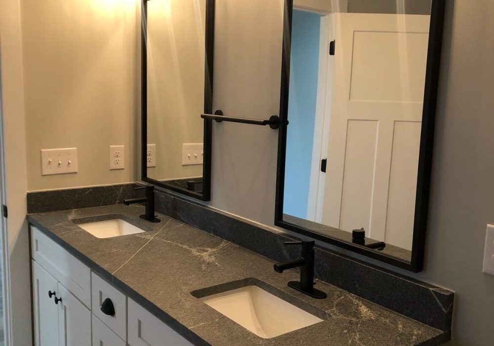 Custom Granite and Cabinets