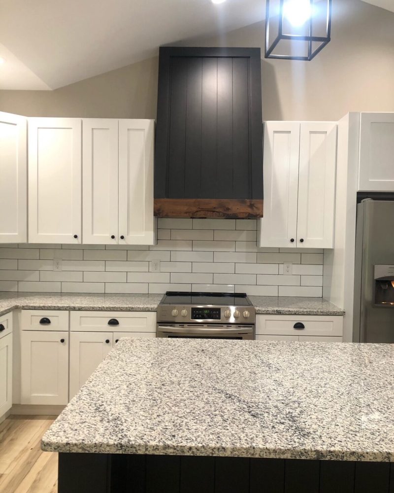 Custom Granite and Cabinets